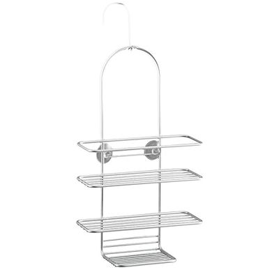 Metaltex 404202 Étagère de Douche Argent 28 x 28 x 18 cm