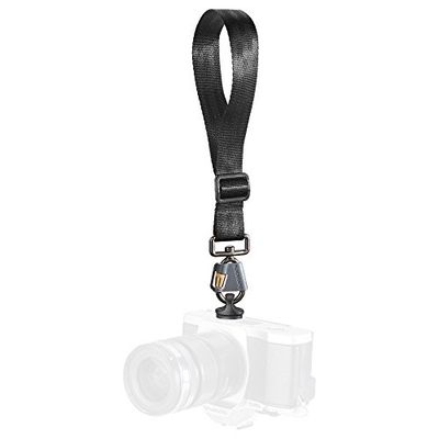BLACKRAPID Wrist Breathe Camera Strap with FastenR-FR-5 Abdominal Support, Black