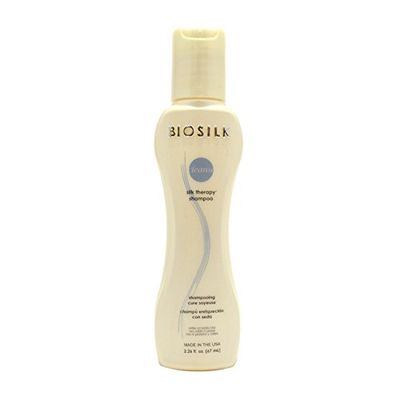 Silk Therapy Shampoo - Travel Size by Biosilk for Unisex - 2.26 oz Shampoo