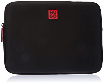 HUGO Women's Kaley Lapt L. Laptop Case, Black1, zwart 1, Eén Maat