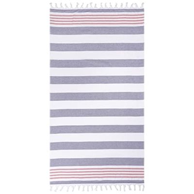 Superior Oversized Beach Towel, Cotton, Baked Apple, 35x68