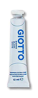 TEMPERA GIOTTO TUBO 4 (12ML) BIANCO 01 PZ 1 [352001]