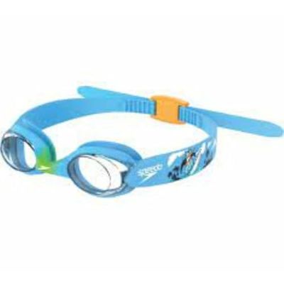 Speedo Unisex Bambini Infant Illusion Occhialini, Azure/Fluo Verde scuro/Fluo Orange, Taglia Unica