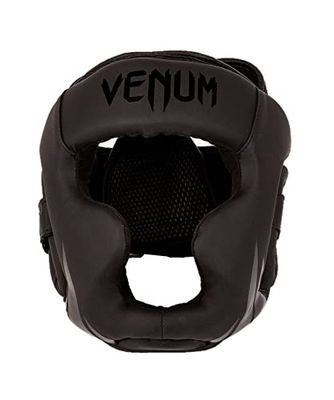 Casco da boxe unisex Youth Bokshelm Challenger, nero/nero, S/M EU per bambini
