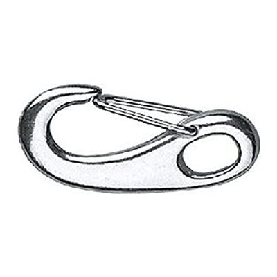 Best divers MOSCHETTONE Inox Vela 70 mm, Unisex Vuxen, Grå