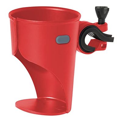 Delta Cycle Expanding Beverage Holder - Bike Cup Holder Stuur Cruiser voor Waterflessen, Koffiekopjes en meer - Geïntegreerde rubberen pads voor veilige grip - Eenvoudige installatie, duurzame