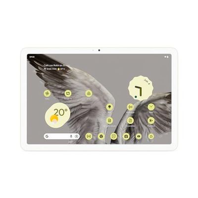 Google Pixel Tablet - Tablet Android con Pantalla de 11 Pulgadas y batería de duración extralarga - 8 GB de RAM - 256 GB de Almacenamiento - Porcelana