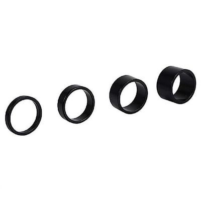 SKUAD DISTANZIALE Alluminio Nero 25,4 mm 10 mm, RICAMBI E Accessori Unisex Adulto, Taglia Unica