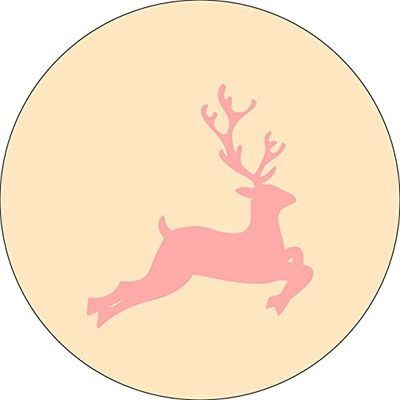 Bonateks, Round Digital Printed Mouse Pad, Non-Slip Base, for Office and Home, Diameter:22cm