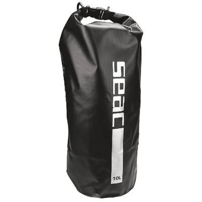 Seac Dry Bag Sacca Stagna Impermeabile per Subacquea e Nautica Nero 2,5 litri
