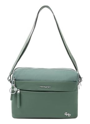 Hedgren Unisex's Mori A4 Crossover 13" + RFID, Duck Green, Talla única