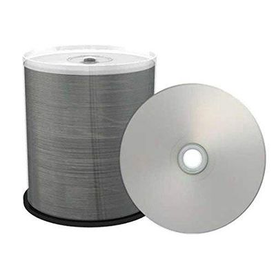 Professional Line DVD-R 4,7 GB|120 min 16 keer schrijfsnelheid, volledig bedrukbaar (inkjetprinter), zilver, volledig gemetalliseerd, 100 cakebox