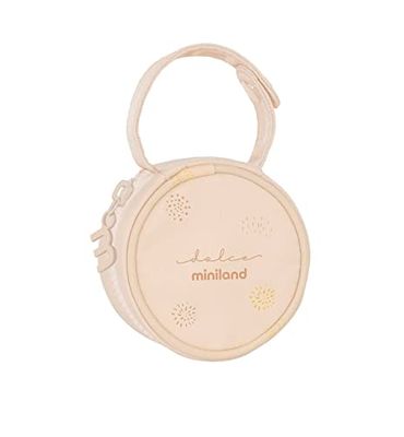 Miniland Pacipocket Vanilla. Vattentät napphållare med hängande handtag Dolce Collection.