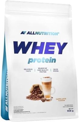 Allnutrition Whey Protein, Caffe Latte, 908g, Whey Protein Poweder