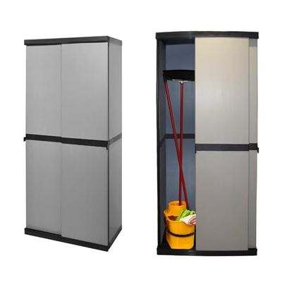 Armoires d'extérieur en différents modèles (1 Porte coulissante, Haute)