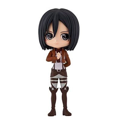 BANDAI – Banpresto Attack on Titan – Mikasa Ackerman Vers. A - Q Posket 14 cm