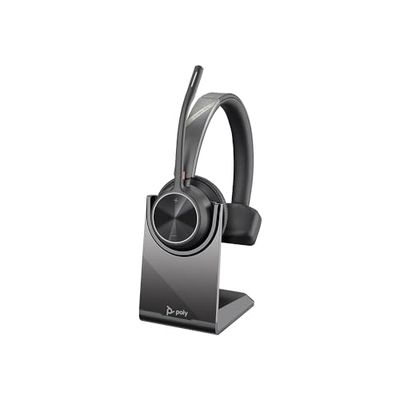 POLY Voyager 4310 UC Headset Draadloos Hoofdband Kantoor/callcenter USB Type-C Bluetooth Oplaadhouder Zwart
