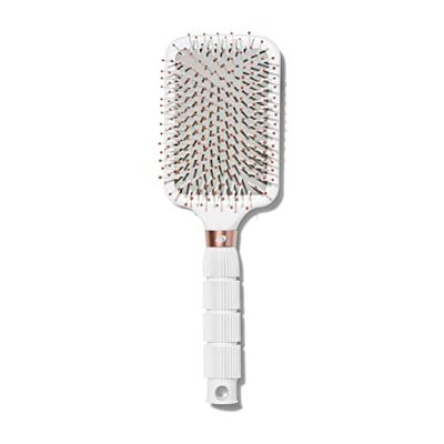 T3 Smooth Paddle Brush Brosse Plate Corps Rembourré et Base Large Plate pour un Coiffage en Douceur Soies Résistant à la Chaleur