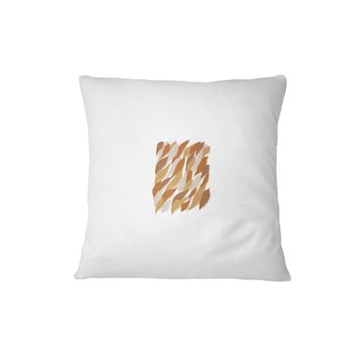 Bona Basics, Taie d'oreiller décorative Décoration de la Maison pour canapé, cafétéria, Taille: 45X45 cm, Couleur: Blanc