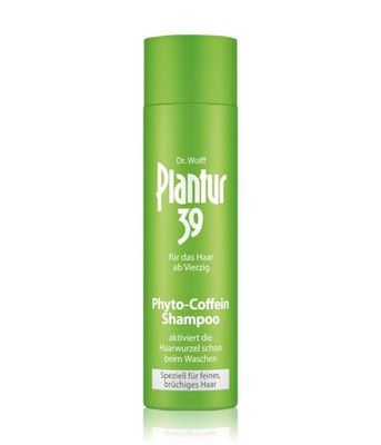Plantur 39 Shampoo alla fito-caffeina, specifico per capelli fini e fragili, 250 ml