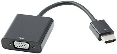 Adattatore da HDMI a VGA maschio a femmina, nero