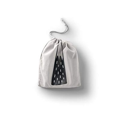 Bonamaison Imprimé Sacs de Coton avec Cordon, Sac D'Épicerie, Sac À Provisions, Réutilisables, Écologique, Pliable, Taille: 20x30 Cm