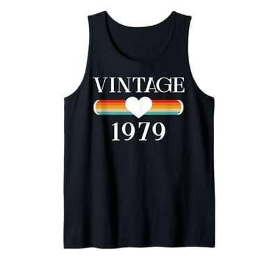 Decorazioni Vintage 46° Compleanno Vintage 1979 46 Anni Canotta