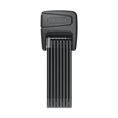 ABUS Bordo™ One 6000A SmartX™ vikbart lås, smart cykellås med larm, praktisk nyckelfri kontroll per app, SH-fäste för cykel och e-cykel, 120 cm, svart