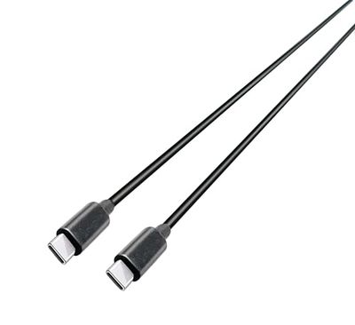 Grundig USB C naar USB C kabel - oplaadkabel 1 meter - USB 3.2 Gen 2 - Opladen en synchroniseren - 10 Gbps - Snel opladen - Zwart