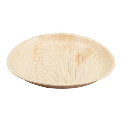 Piatti Rotondo Ø 25X2,5 Cm Naturale Areca - 25 Unità
