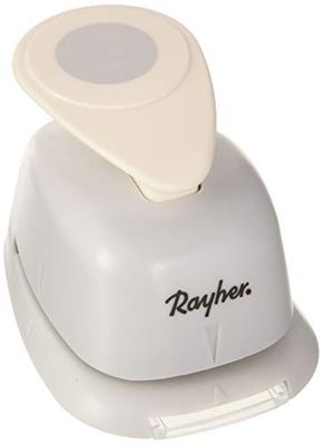 Rayher perforatrice motif rond 1,9 cm (3/4'') p. scrapbooking, gris, 69083000