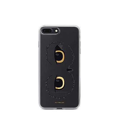 ERT GROUP mobiltelefonfodral för Apple Iphone 7 PLUS/ 8 PLUS originalt och officiellt licensierat Harry Potter mönster 028 Vit anpassad till formen på mobiltelefonen, gedeeltelijk transparant