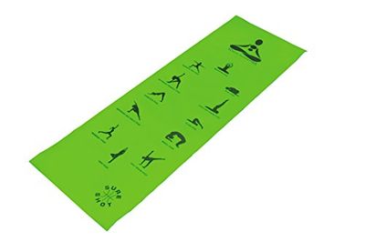 Sure Shot Yoga Exercise Mat, Lime Green, 180 x 60 cm