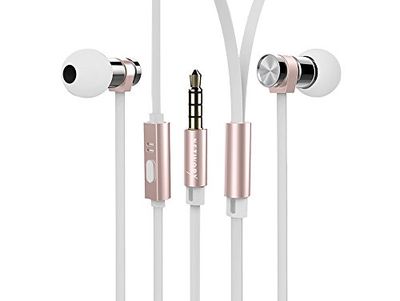 Networx Heavy Metal Casque Intra-auriculaire Acier Inoxydable Rose