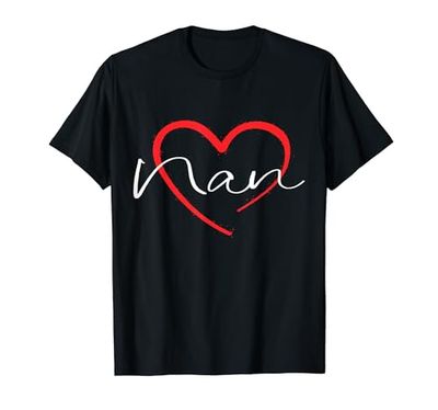 Nan I Heart Nan I Love Nan Personalizado Camiseta