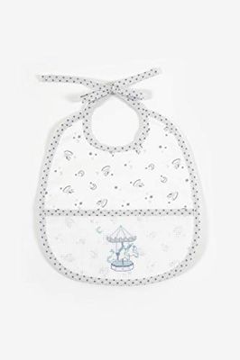 DMC 6 Month Bib Grey