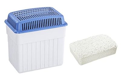 Maximex 5410120500 Deshumidificador 2 kg, anti-humidade, polipropileno, 23 x 24 x 15,5 cm, cinzento