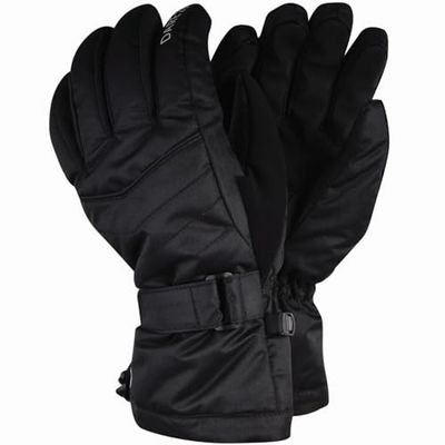 Dare 2b Dignity Waterproof & Breathable Padded Ski & Snowboard Mitt with Gripped Palm And Thumb, Guanti Donna, Nero, M