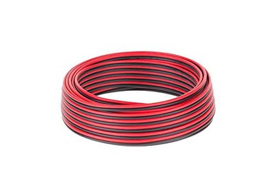 LECHPOL Accessoire merk model CCA luidsprekerkabel 0,75 mm zwart en rood 10 m