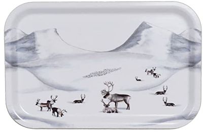 Renfjället Plateau Blanc 33 x 21 cm