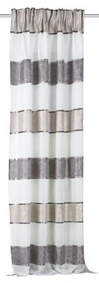 Home Fashion Bufanda de Tela y Piedra, 175 x 140 cm
