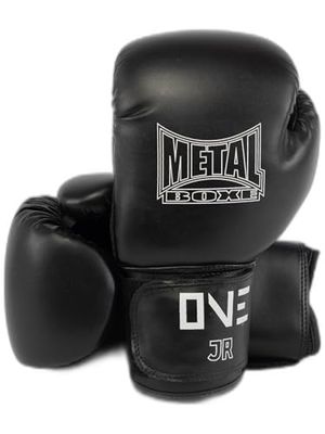 METAL BOXE Bokshandschoenen One zwart voor kinderen