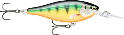 Rapala - shad rap élite balsa costruzione shad rap (piombo) - esca in acqua dolce galleggiante - profondità di nuoto 2,7 m - dimensioni 5,5 cm / 7g - fatto in Estonia - pesce persico dorato