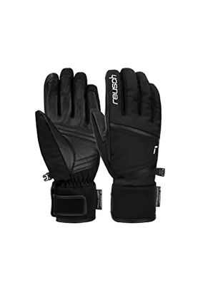 Reusch Tessa STORMBLOXX™ con membrana antivento e idrorepellente, guanti da sci estremamente assorbenti, guanti sportivi da neve con chiusura corta e chiusura in velcro, 7,5