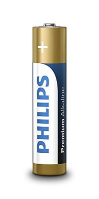 PHILIPS LR03M4B/10 - Batteria Premium, colore: Oro/Bianco