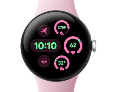 Google Pixel Watch 3 (41 mm) – Android-smartwatch met hartslagmeting, geavanceerd hardlopen van Fitbit, fitness-inzichten, 24-uurs batterij – gepolijste zilveren aluminium behuizing – rozenkwarts band