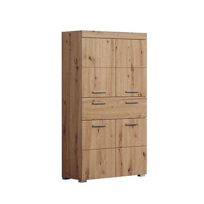 trendteam smart living Amanda - Armadio alto in legno, 73 x 132 x 31 cm
