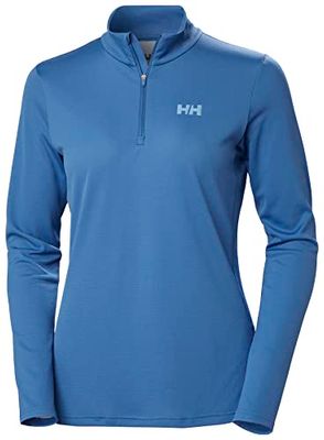 Helly Hansen W HH LIFA Active Solen 1/2 Zip Camicia, Azurite, M Donna