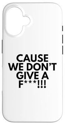 Porque no damos un F Humor adulto Skz Tour Dominar Diseño Carcasa para iPhone 16