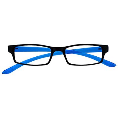 La Société Lunettes De Lecture Noir Bleu Lumineux Cou Lecteurs Hommes Femmes R20-3 +1,50